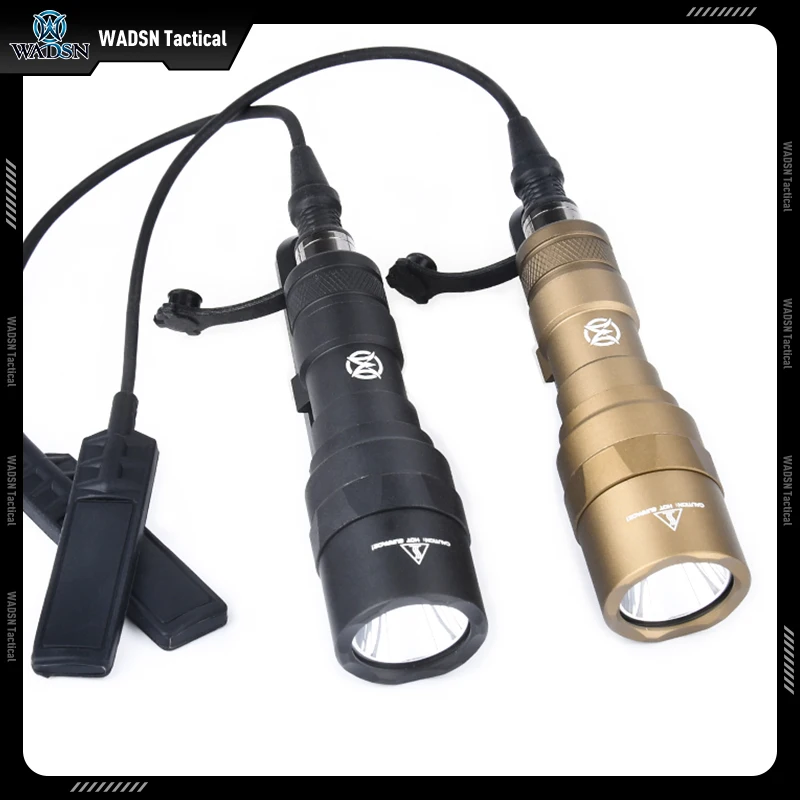 Wadsn Lanterna + Base Set 510 Lumens M300C Tático Caça Scout Lâmpada Surfire M300c Montagem Ajuste Mlok Keymod Metal Montagem