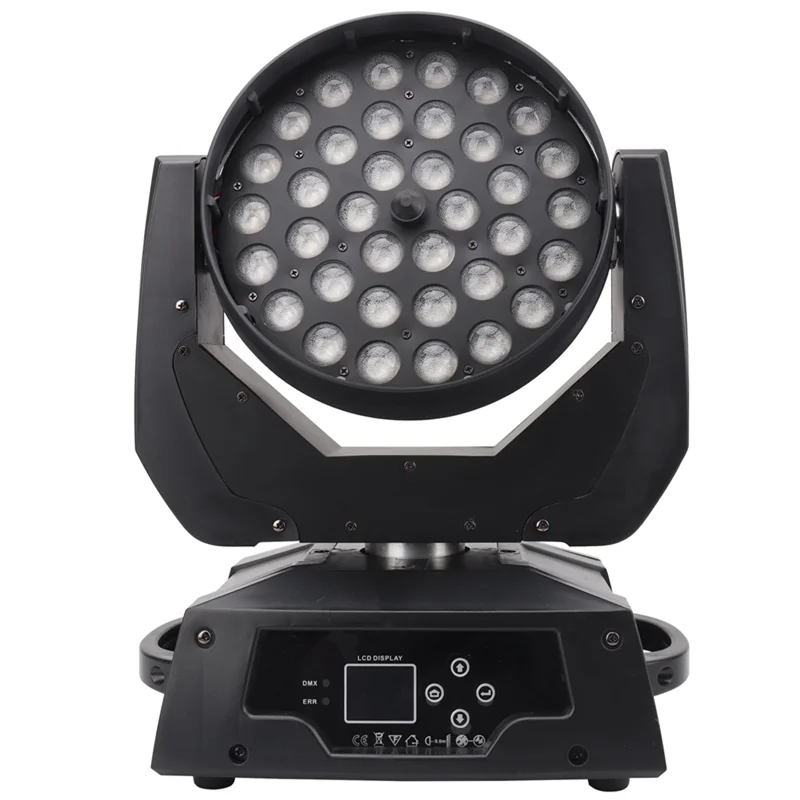 LED moving head light 36x10W Zoom Wash Stage effect wash light Disco DJ Party Club Bar Concert DMX512 LED wash light Event Show