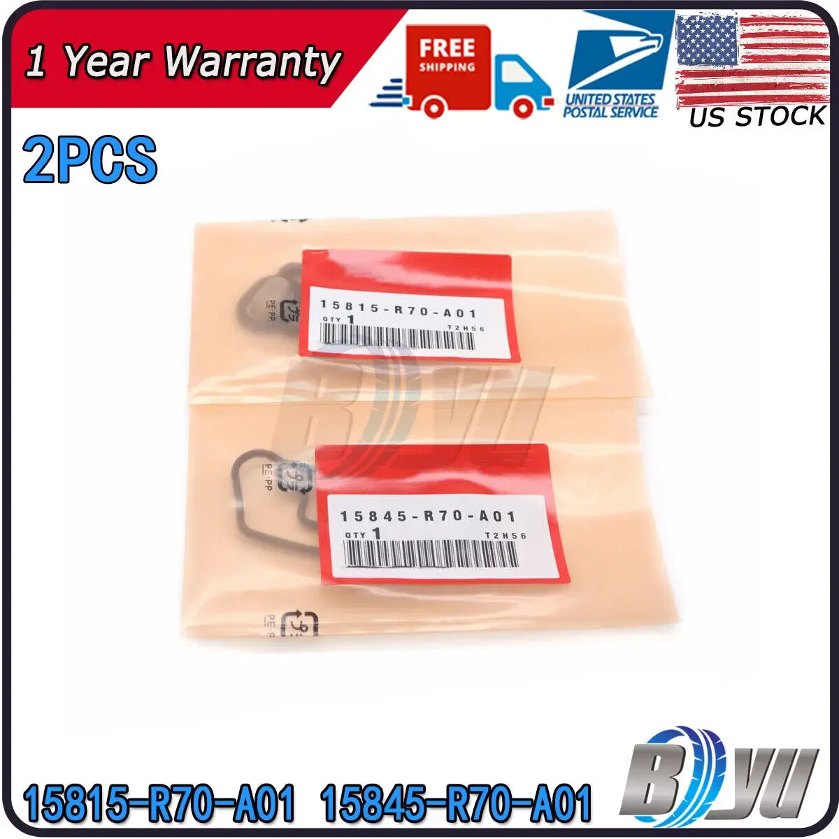 2PCS Car Head Cylinder Solenoid Gasket VTEC Gasket Universal 15815-R70-A01 15845-R70-A01 For universal Honda 2pcs/lot New