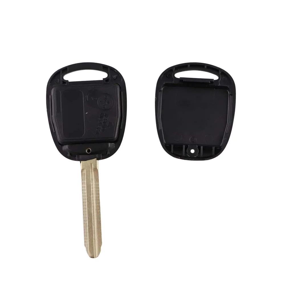 YIQIXIN Remote Car Key Shell For Toyota Yaris Camry Rav4 Corolla Prado Tarago Cruiser Land 2000-2005 TOY43 Blade 2/3 Buttons