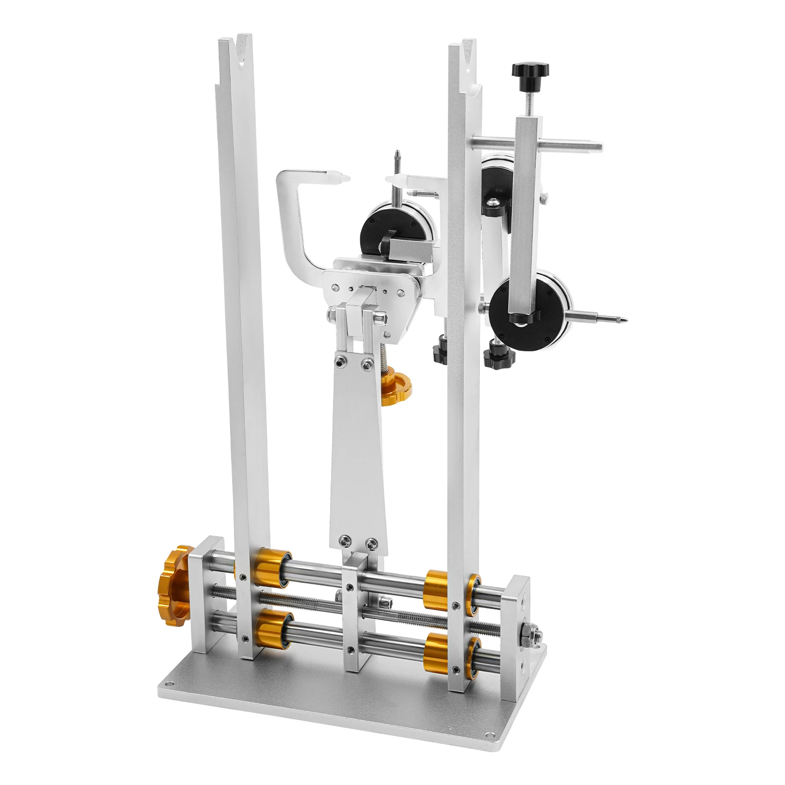 حامل عجلة دراجة من سبائك الألومنيوم قابل للطي مع شريط تثبيت، أنودة القطع باستخدام الحاسب الآلي، هدية مثالية لعشاق ركوب الدراجات