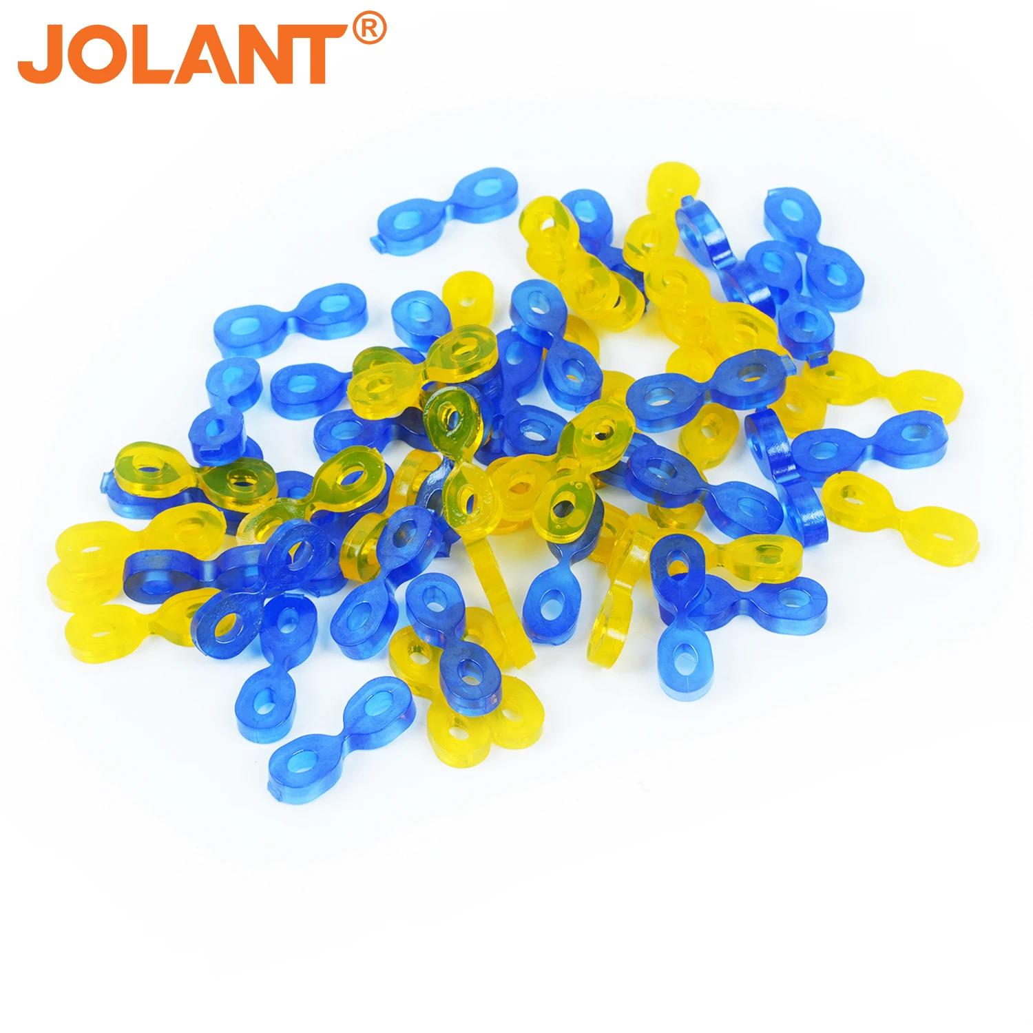 JOLANT 60pcs/Box Dental Elastic Rubber Fixing Wedges Flexible Interdental Wedge Matrix Matrices Dam Composite Dentistry