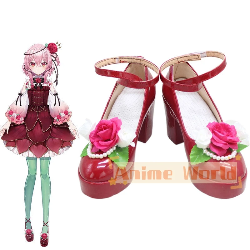 

Nijisanji OBSYDIA Rosemi Lovelock Cosplay Shoes Halloween Carnival Boots Custom Made