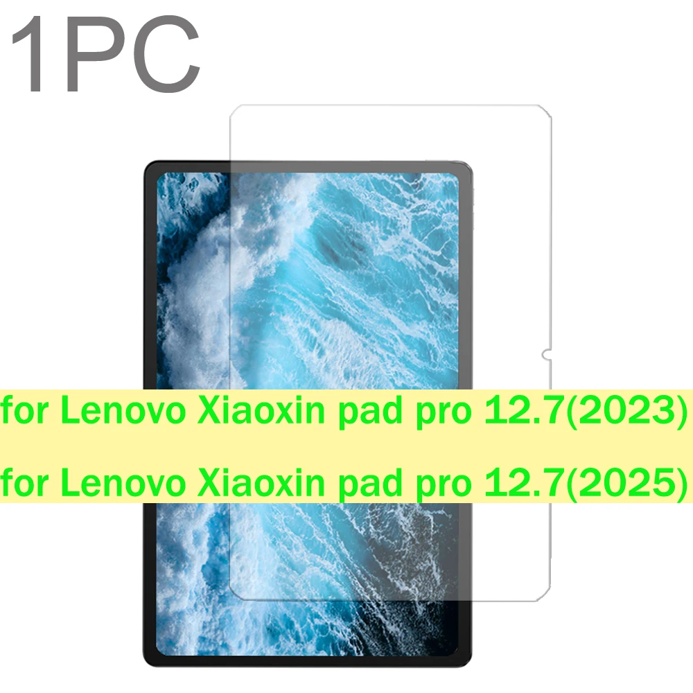 

Стекло для Lenovo Xiaoxin pad pro 12,7 дюйма, 1 шт., 2025 и 2023 для idea tab pro 12,7, устойчивое к царапинам закаленное стекло, защитное стекло для экрана