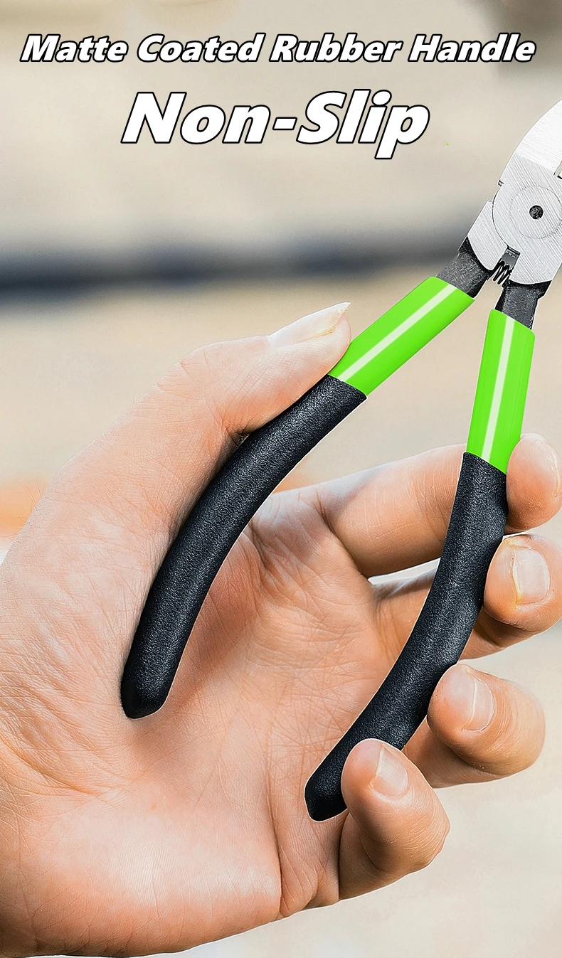5/6 zoll Schneiden Zangen Elektronische Diagonal Zange Seite Schneider Kabel Grat Zangen DIY Schmuck Reparatur Hand Werkzeug – Detail 11