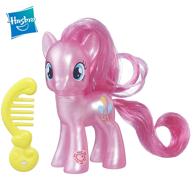 Hasbro My Little Pony Action Figures 8cm Little Cute Horse Model Pinkie Pie Collection Brilliant Anime Gifts Toys for Children