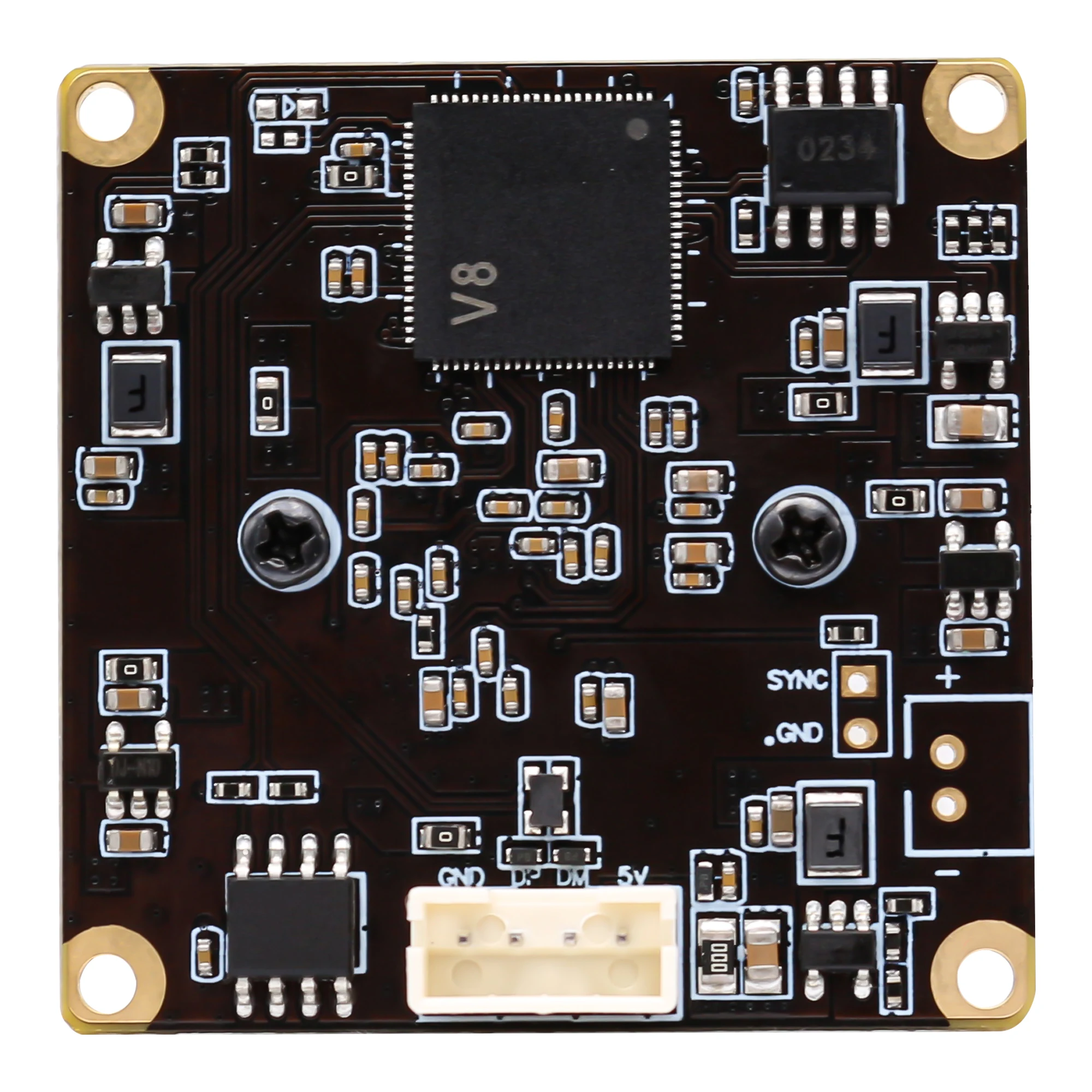 ELP AR0234 CMOS 1080P 90FPS High Speed Global Shutter Camera Module USB With Wide Angle Fisheye Lens For Industrial Inspection