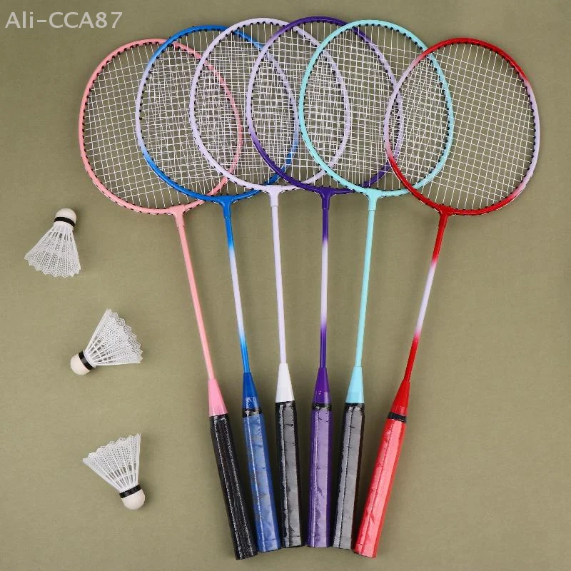 1 مجموعة مبتدئين الريشة التدريب المهني دائم الترفيه الرياضة مضرب دائم مضرب كرة الريشة مجموعة