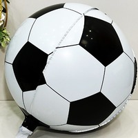 22inch Soccer Balloons Black and White Inflatable Balloons  Party Decor for Beach Games and School Sports Activities Game Balls