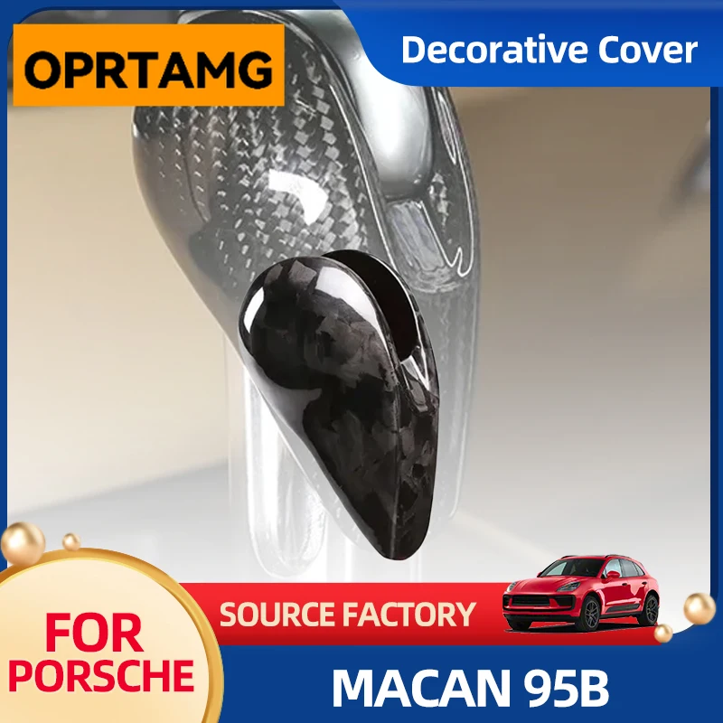 

Обвесы горячие для Porsche Macan 95B Panamera 970 718 982 911 991 Boxster Cayman 981, ручка переключения передач из настоящего углеродного волокна, отделка C