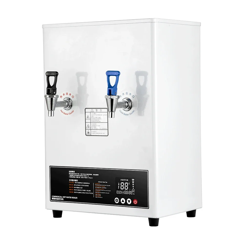 

XEOLEO Commercial Catering Electric Water Boiler 20L/30L Stainless Steel New Design Automatic Hot Cold Restaurant Kettle