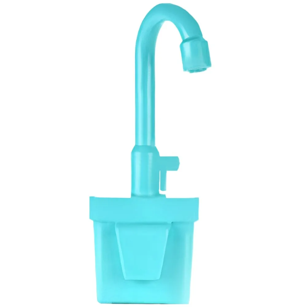 Rotatable Kitchen Faucet Replacement Toy With Running Water Plastic Kitchen Sink Toys Faucet Simulation Faucet Toy