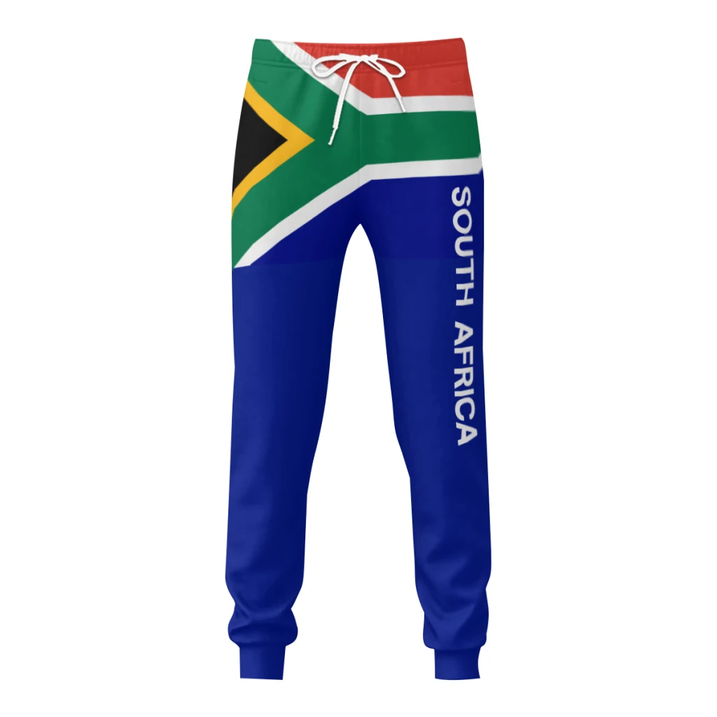 

Mens Sweatpants South Africa Flag Pants with Pockets Joggers Soccer Football Multifunction Sports Sweat With Drawstring