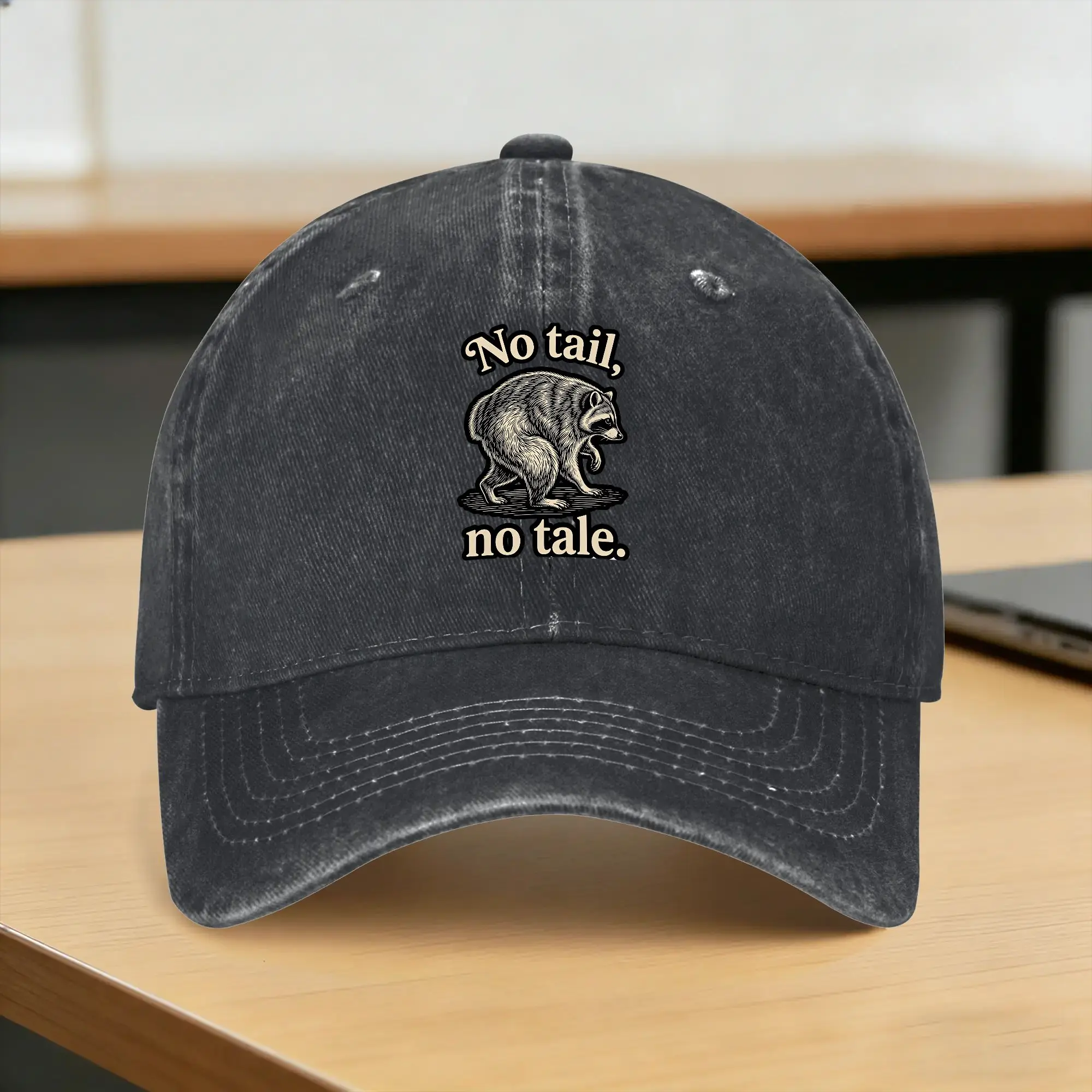 Washed Baseball Cap Jimothy the Ballard Seattle Raccoon Summer Trucker Hat For Unisex Men  Fashion Kpop Rock Sun Baseball Caps