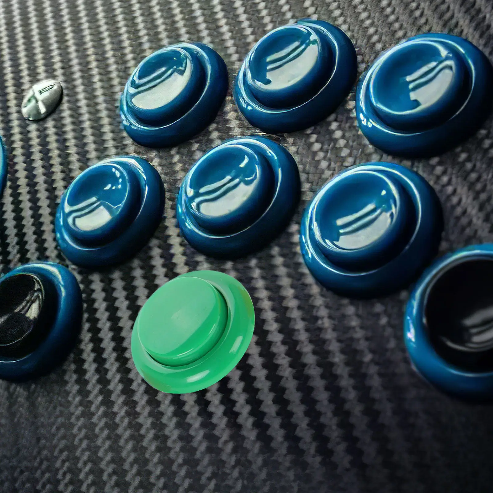 12Pcs Video Game Accessories Push Button Switches for Machines Easy Installation Reliable Durability Precise