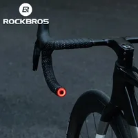 ROCKBROS-luces para manillar de bicicleta IPX6, luz trasera para bicicleta, 5 modos, Sensor de freno inteligente, seguridad de conducción nocturna