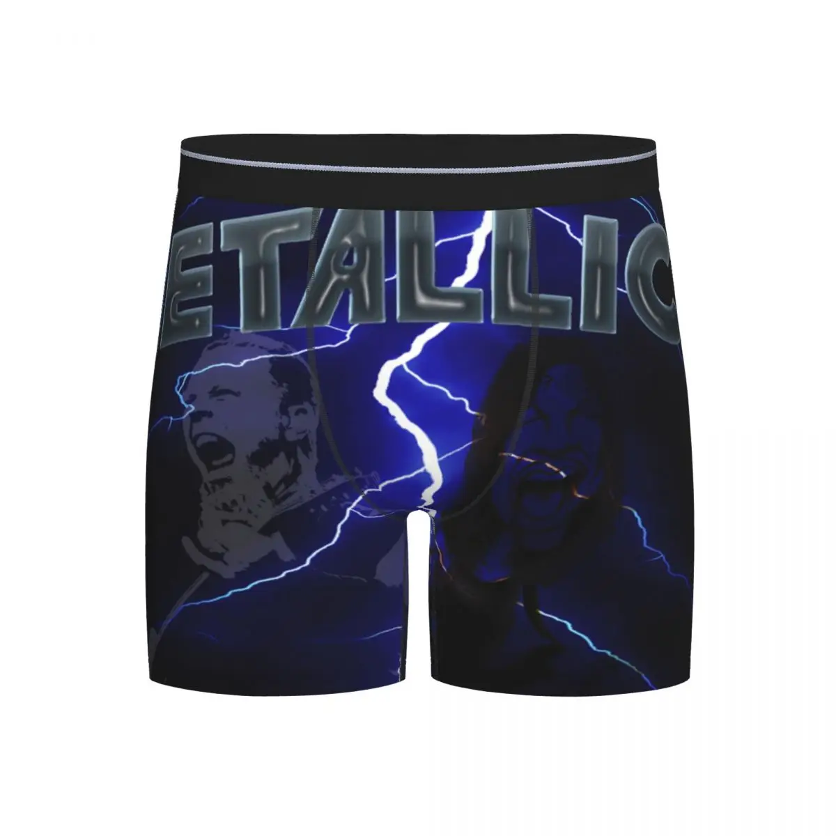 Heavy Metal Underpants Breathbale Panties Male Underwear Boxer Briefs extended underwear