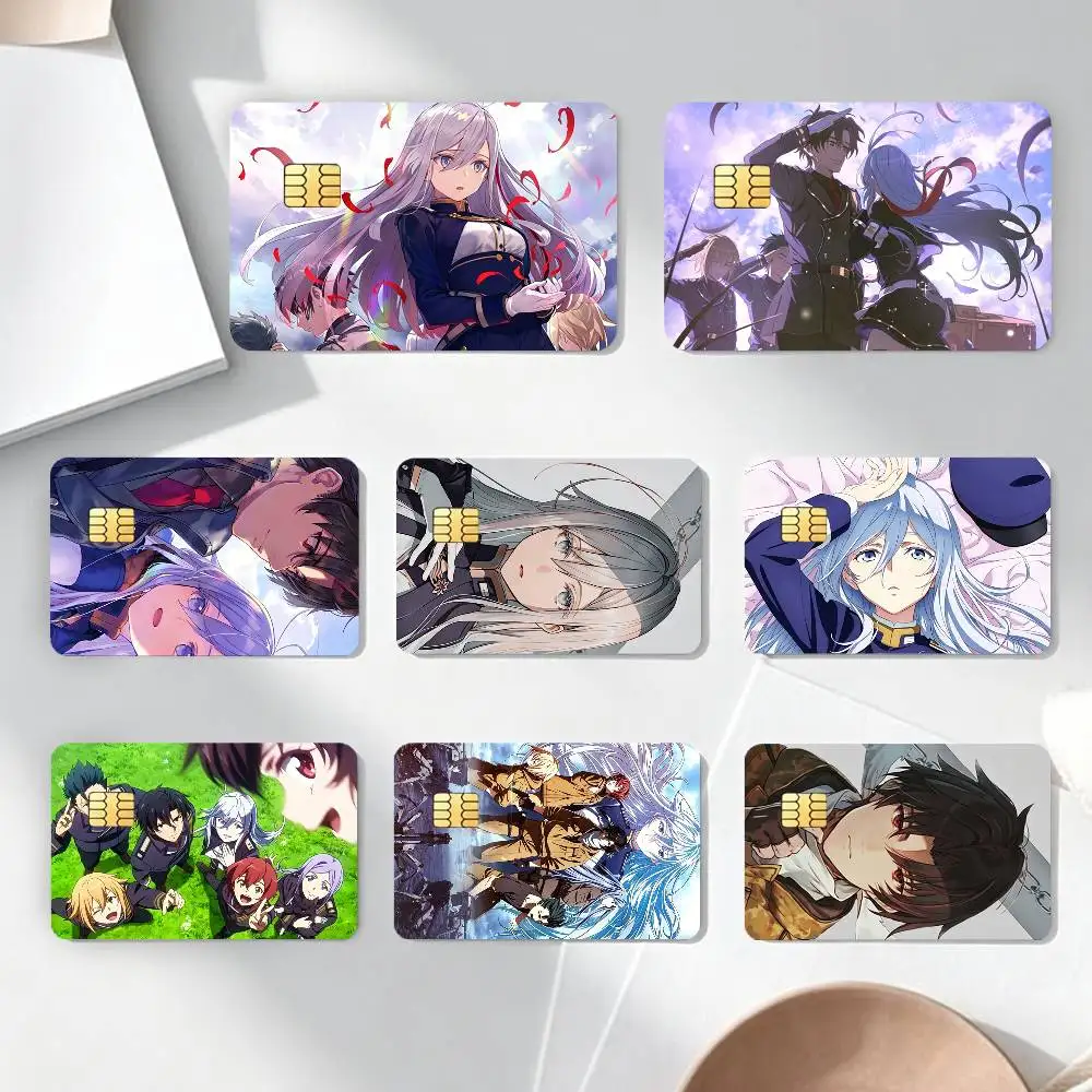 

Anime 86 E-Eighty-Y Six-S Sticker Decoration Creative Bank Card Bus Metro Waterproof Sticker