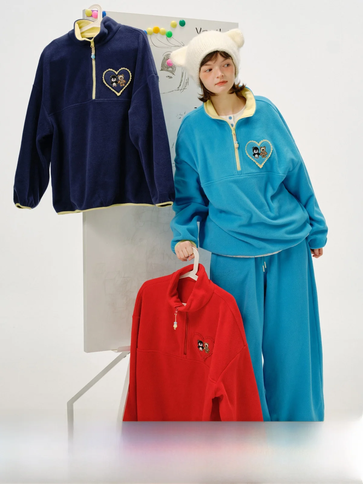 

Женская толстовка Fce с капюшоном и воротником-стойкой на молнии, теплый спортивный топ с отложным воротником, зимняя модная верхняя одежда, пальто