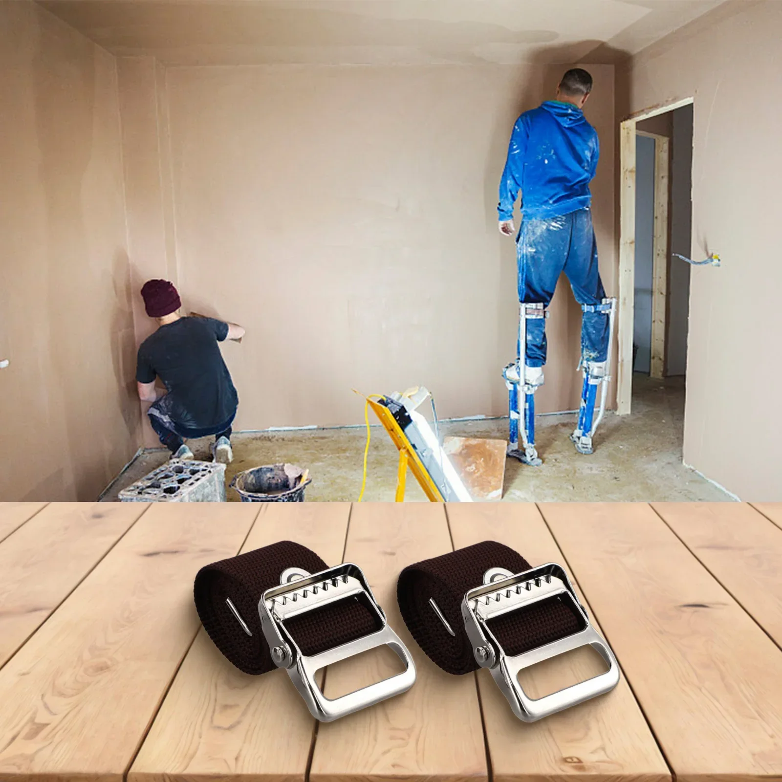 Alloy Buckle Drywall Stilt Replacement Part Convenient And Comfortable Convenient And Comfortable Features Note