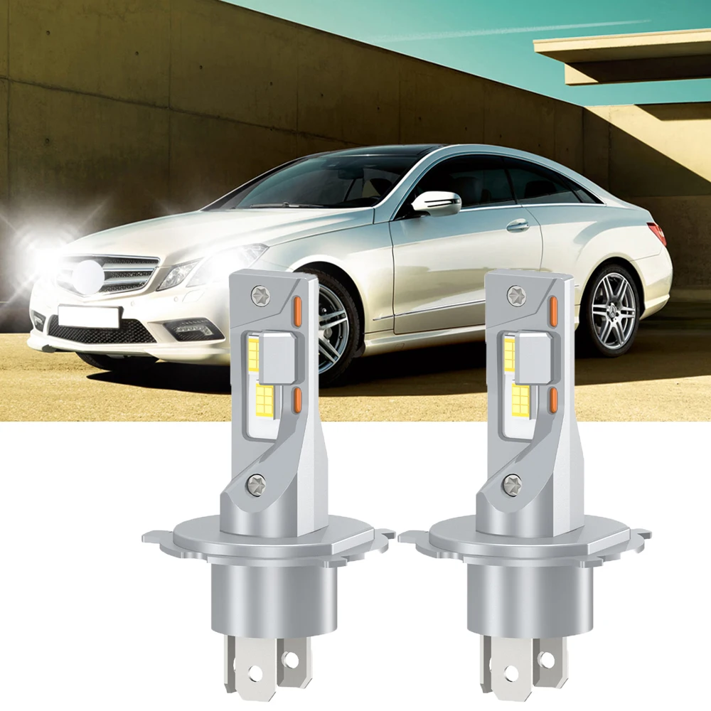 超高輝度20000LM LED車用ヘッドライトバルブ ハイ＆ロービーム H4 LED車バイクヘッドライト オートLEDランプ ハイパワー150W