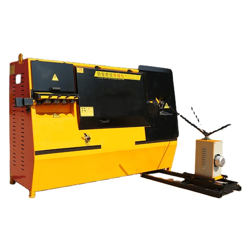 2023 Cnc Wire Rod  Steel Bar Cutting And Bending Machine Steel Bar Bending Hoop Machine Steel Bar Hoop Bending Machine