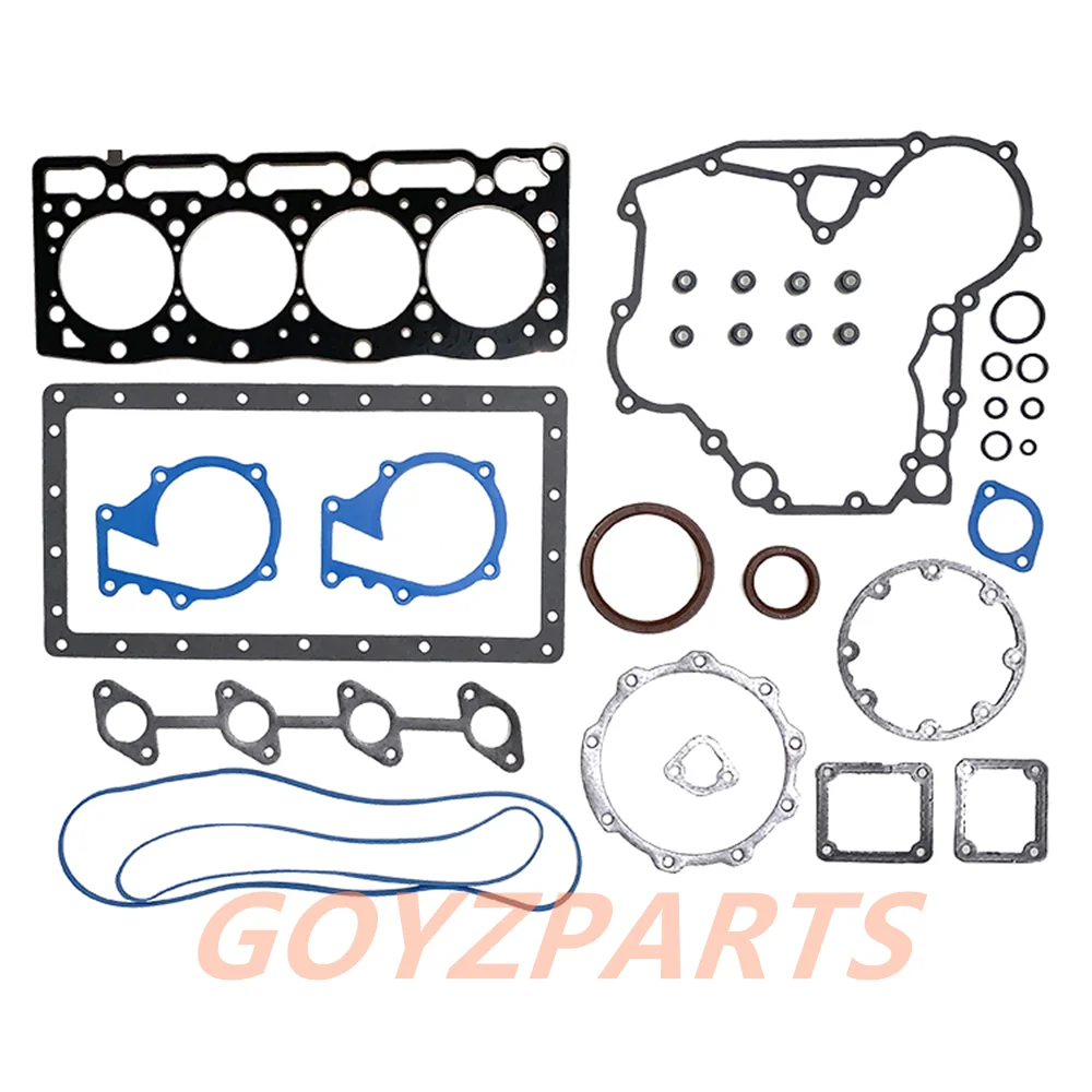 Full Gasket Kit For Kubota Engine Tractor With Head Gasket OEM V1505 Car Accessories Part