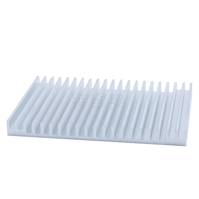 All aluminum heat sink 200*140*12.7MM aluminum profile module heat sink LED heat sink heat sink can be customized