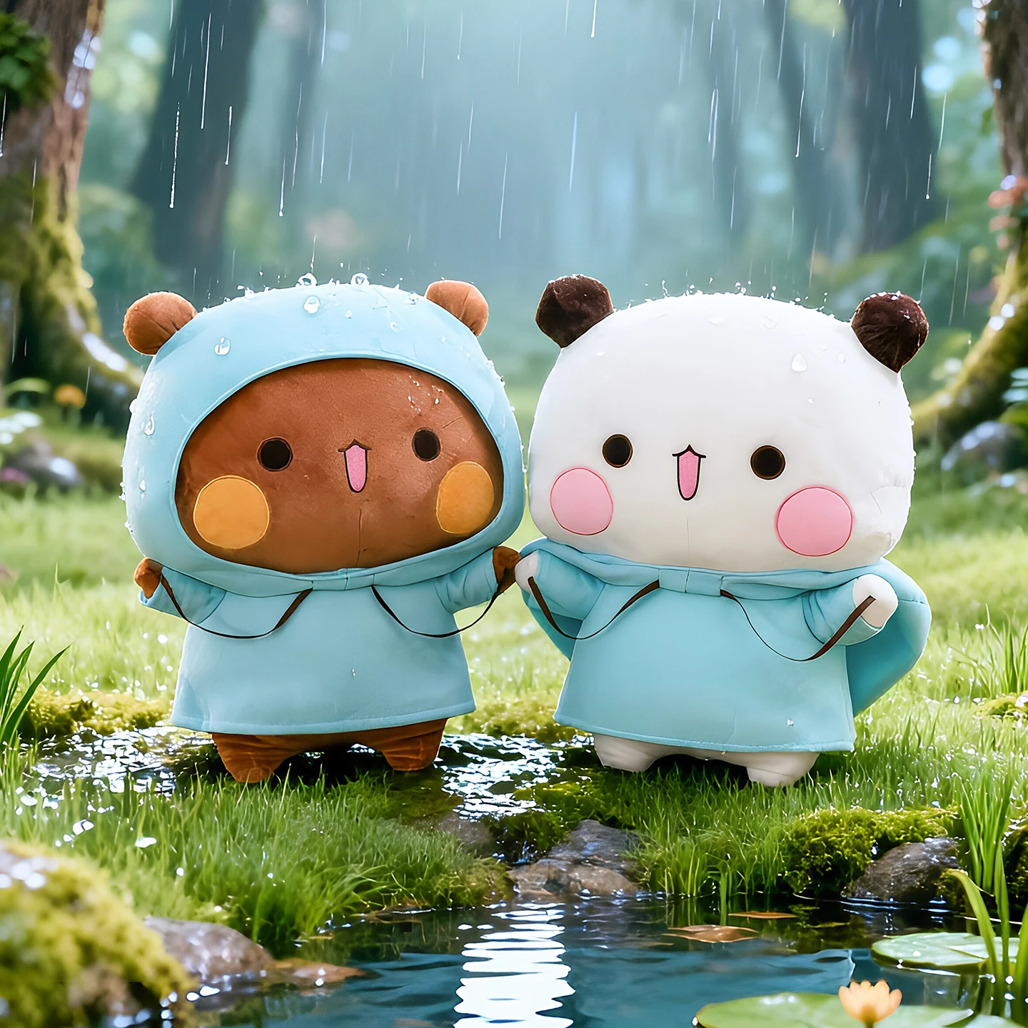 large-size-cartoon-bear-wearing-blue-raincoat-stuffed-plush-toy-soft-couple-doll-kawaii-animal-pillow-for-children-bedroom-decor