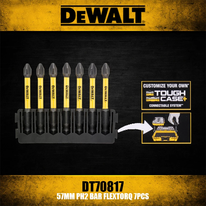 

DEWALT DT70817 57 мм PH2 БАР FLEXTORQ 7 шт. Аксессуары для инструментов повышенной производительности