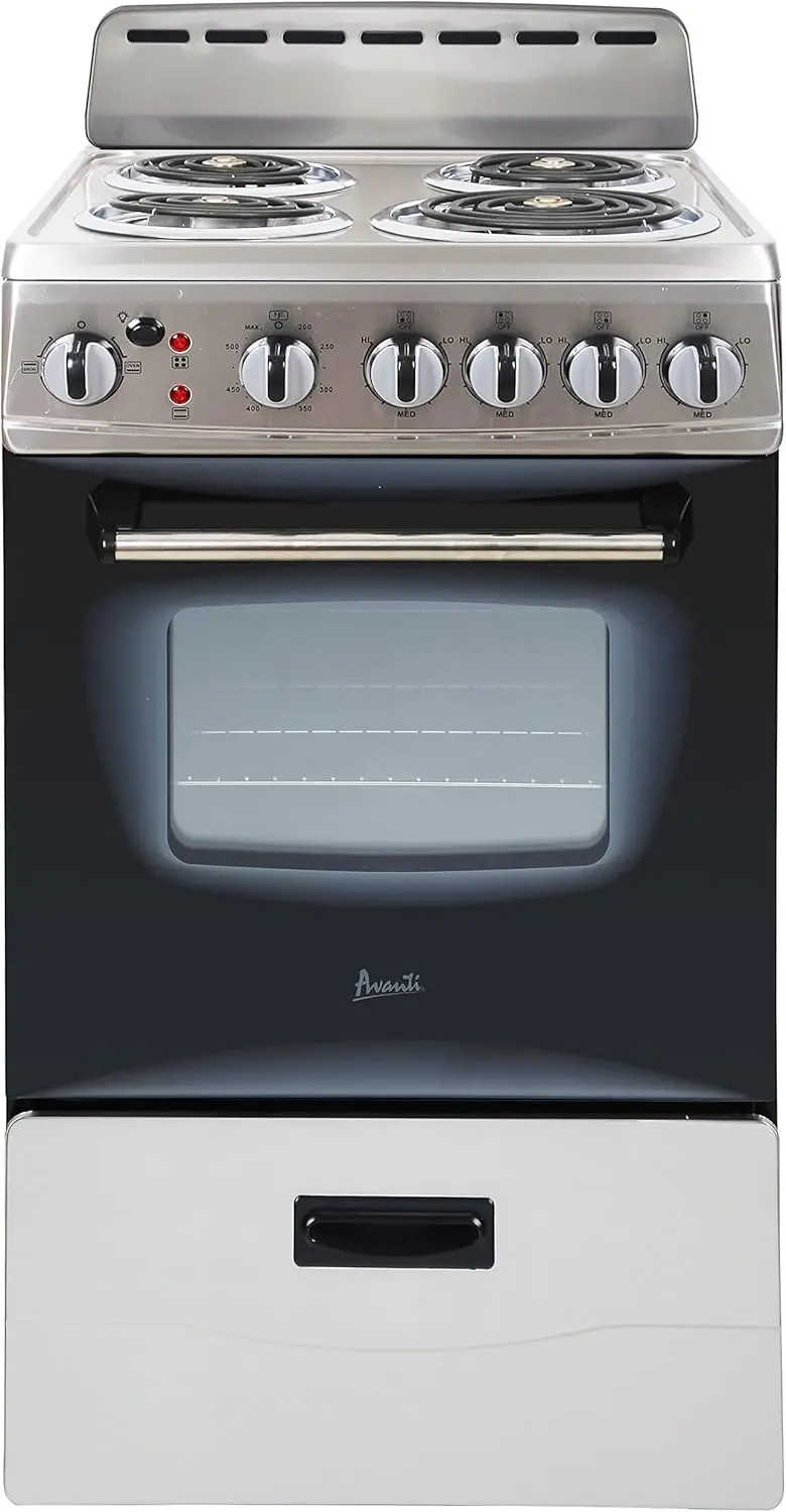 

ERU200P3S ERU200 20" Electric Range Oven with Framed Glass Door, in Stainless Steel