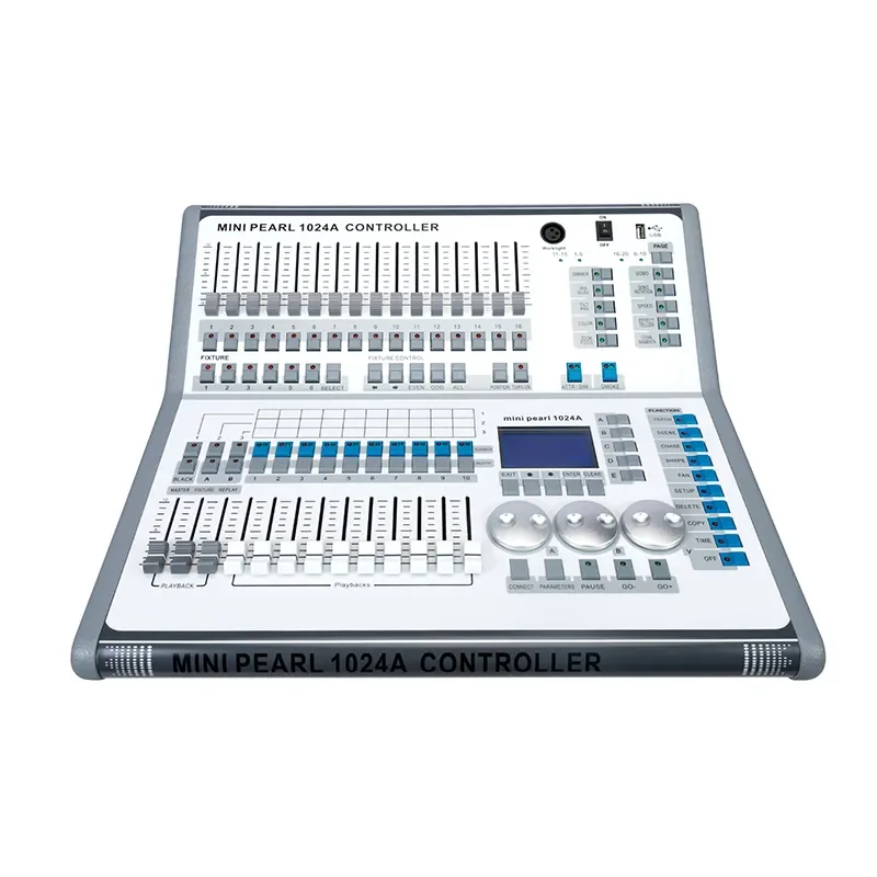 

Direct Sale Stage Lighting Console Mini Pearl 1024A Controller For Dj Wedding Party Club