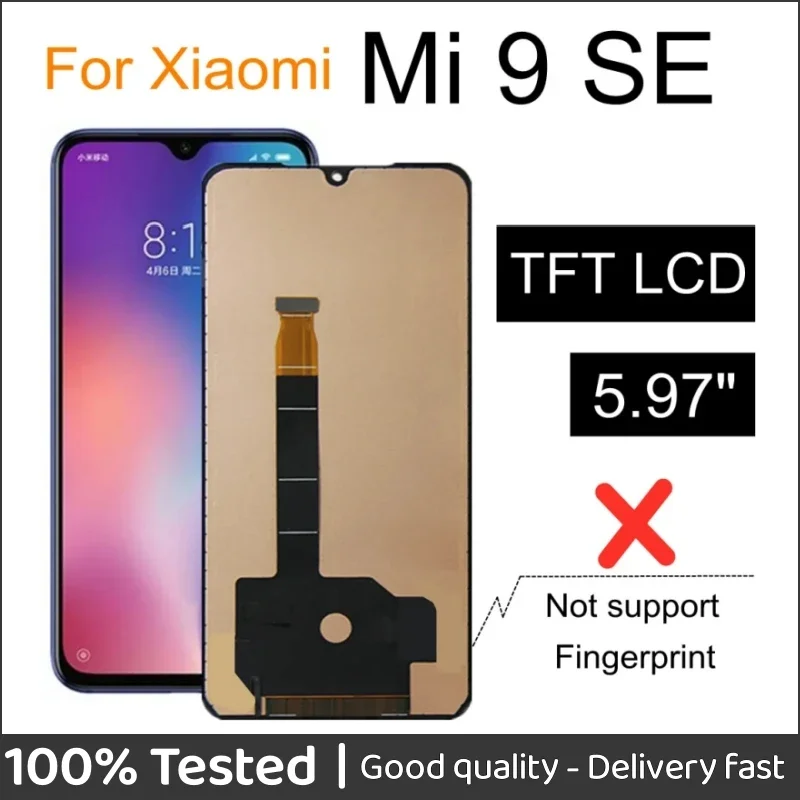 

5.97" TFT LCD For Xiaomi MI 9 SE Mi9 se LCD Display Screen Touch Screen Digitizer Assembly For MI 9Se M1903F2G LCD Display