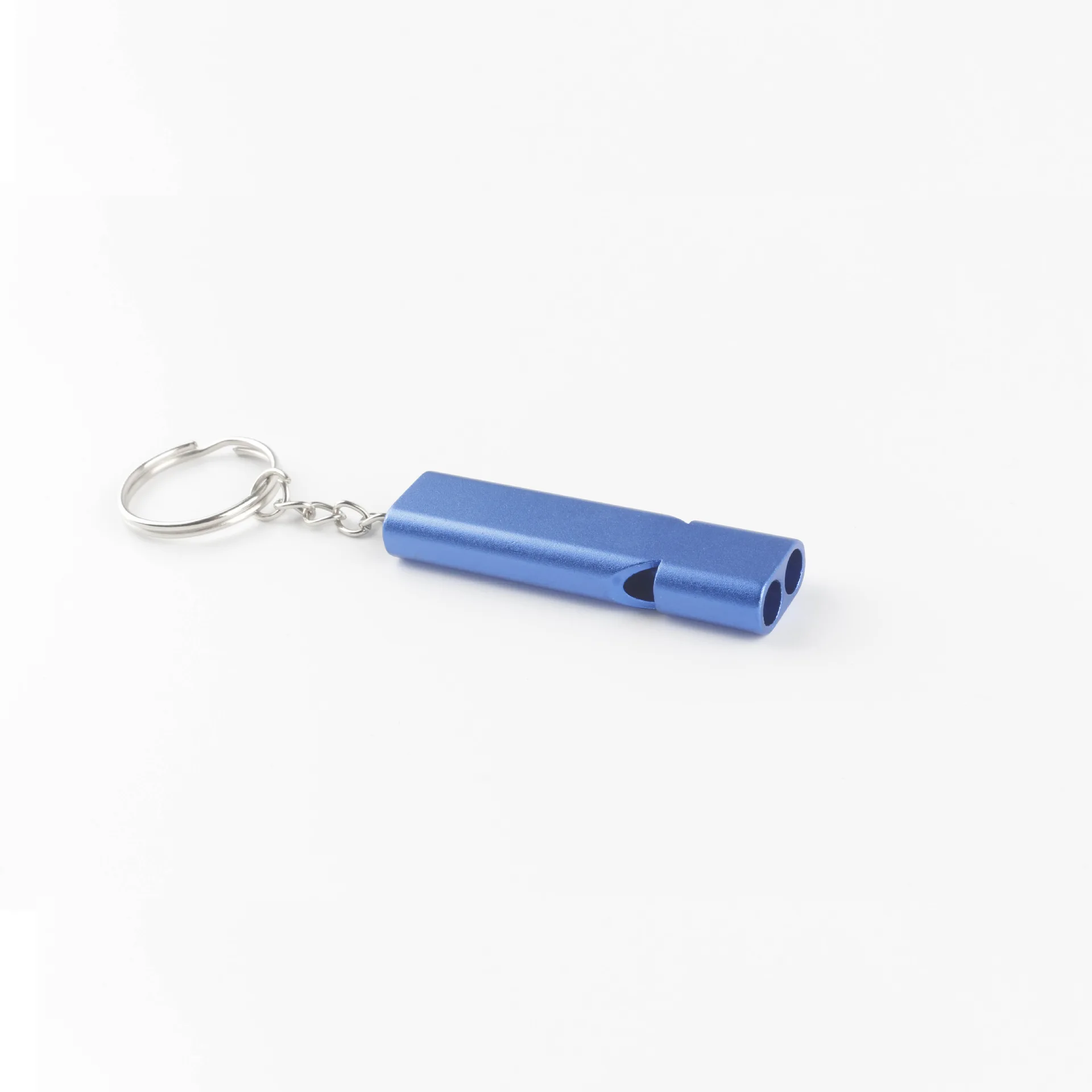 Portable High Frequency Aluminum Alloy Emergency Whistle Keychain Outdoor Tools Training Whistle Camping Hiking EDC Accessories