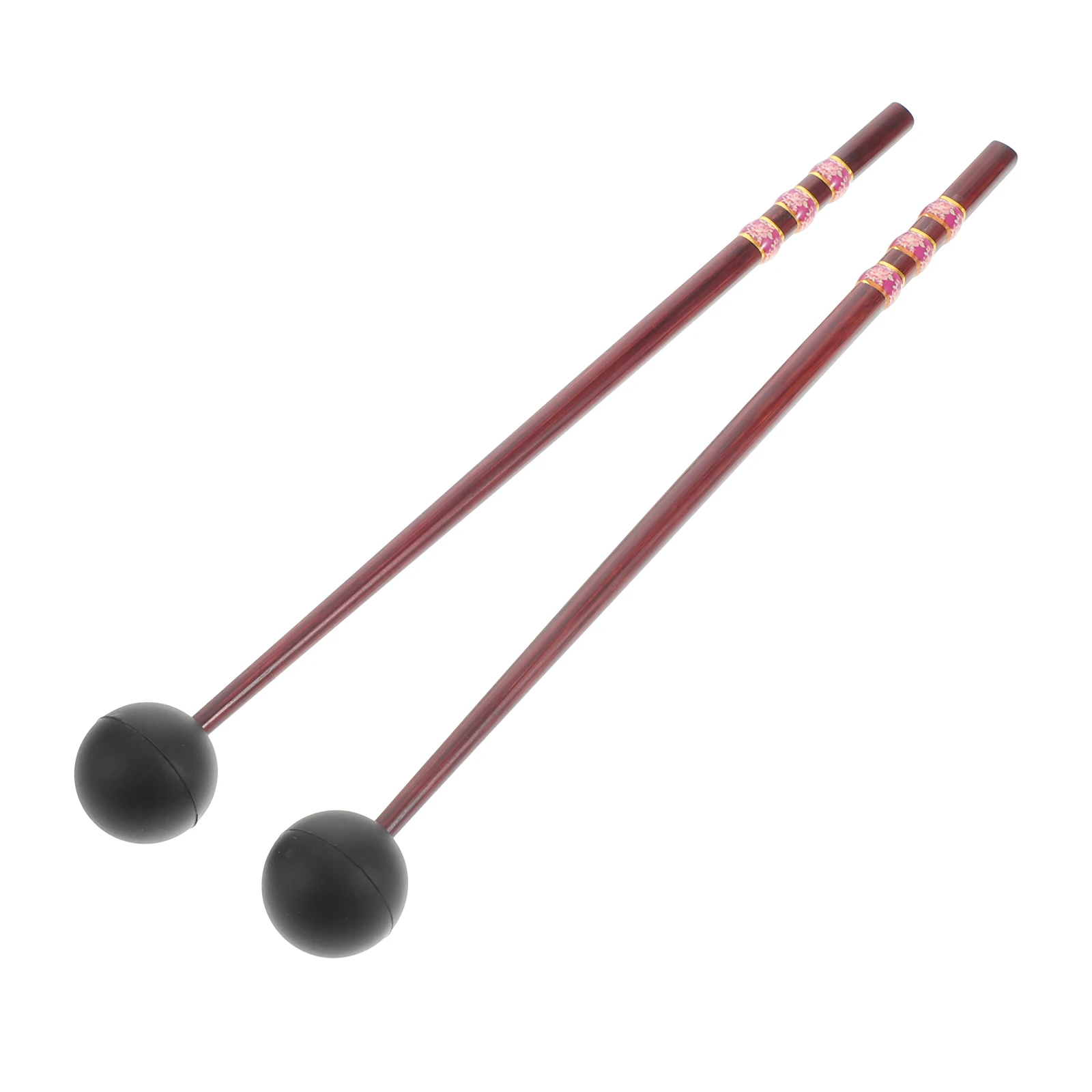 

Drumstick Soft Xylophone Mallets Performance Drumsticks Marimba Wood Handle Instrument Ethereal