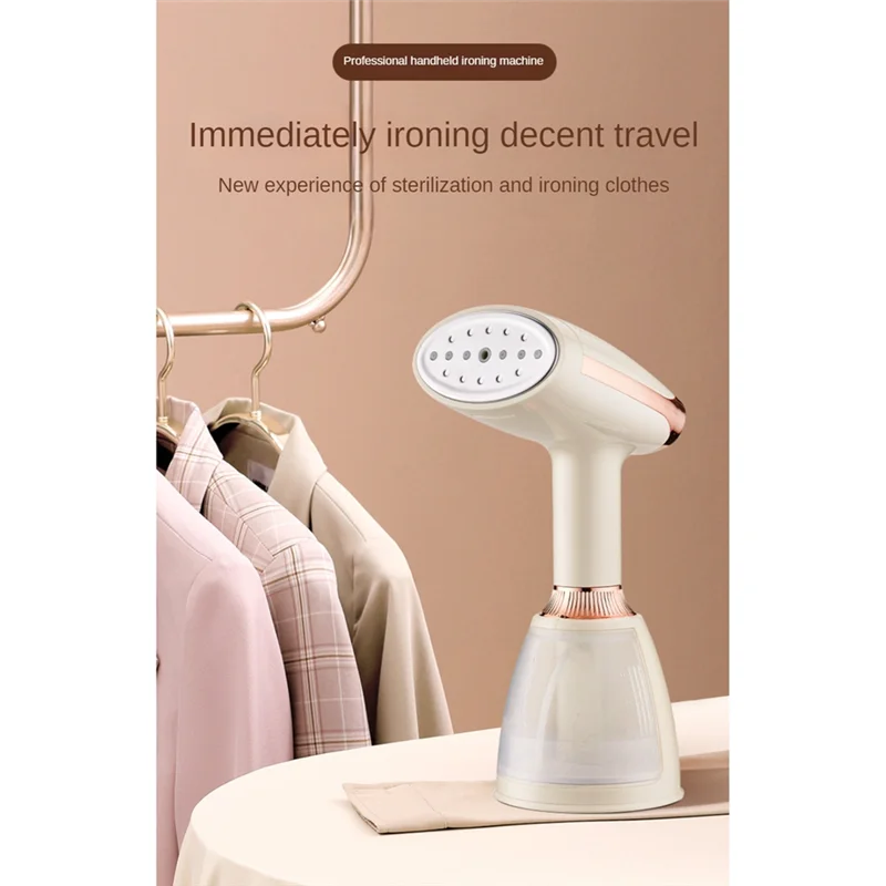 

Well Made-Portable Steam Iron Steamer For Clothes 1500W Garment Steamer With 280Ml Tank Portable Fabric Steam Iron