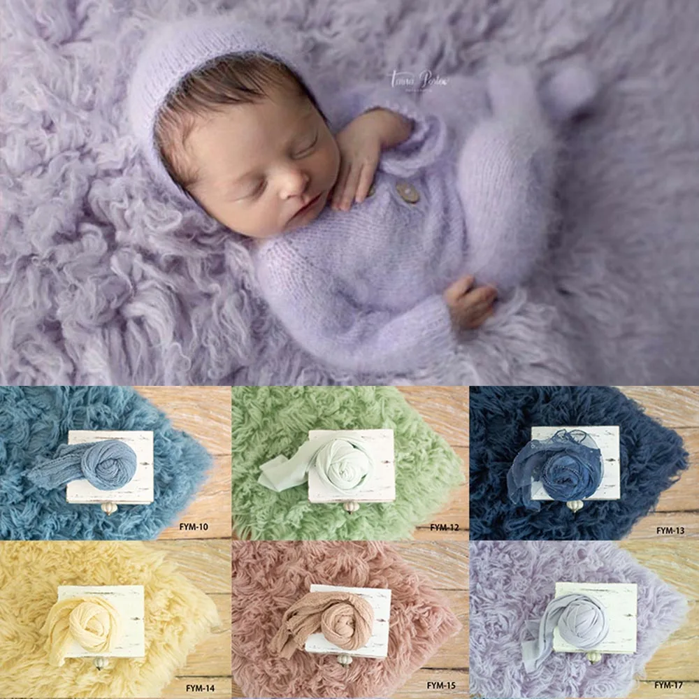 

150x90cm Wool Blanket Newborn Photography Greek Wool Blanket Background Stuffed Props Studio Baby Wraps Shooting Props Accessory