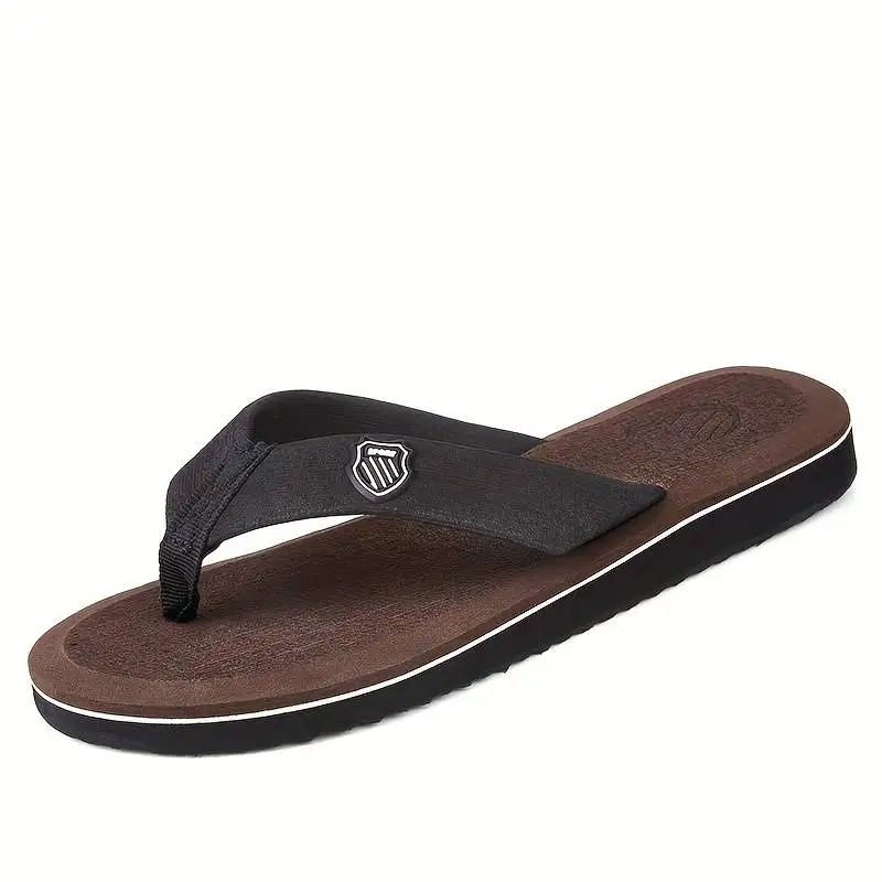 Men's Lightweight Non-Slip Flip Flops, Quick-Drying Comfy Thong Sandals For Indoor Outdoor, Summer