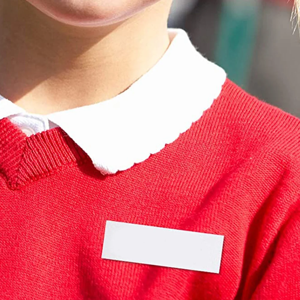 

1pcs 1 Roll Fabric Labels Wash Care Tags For Clothing Garments Textile Iron On Sew In Blank Neck Tags Blank Wash Labels