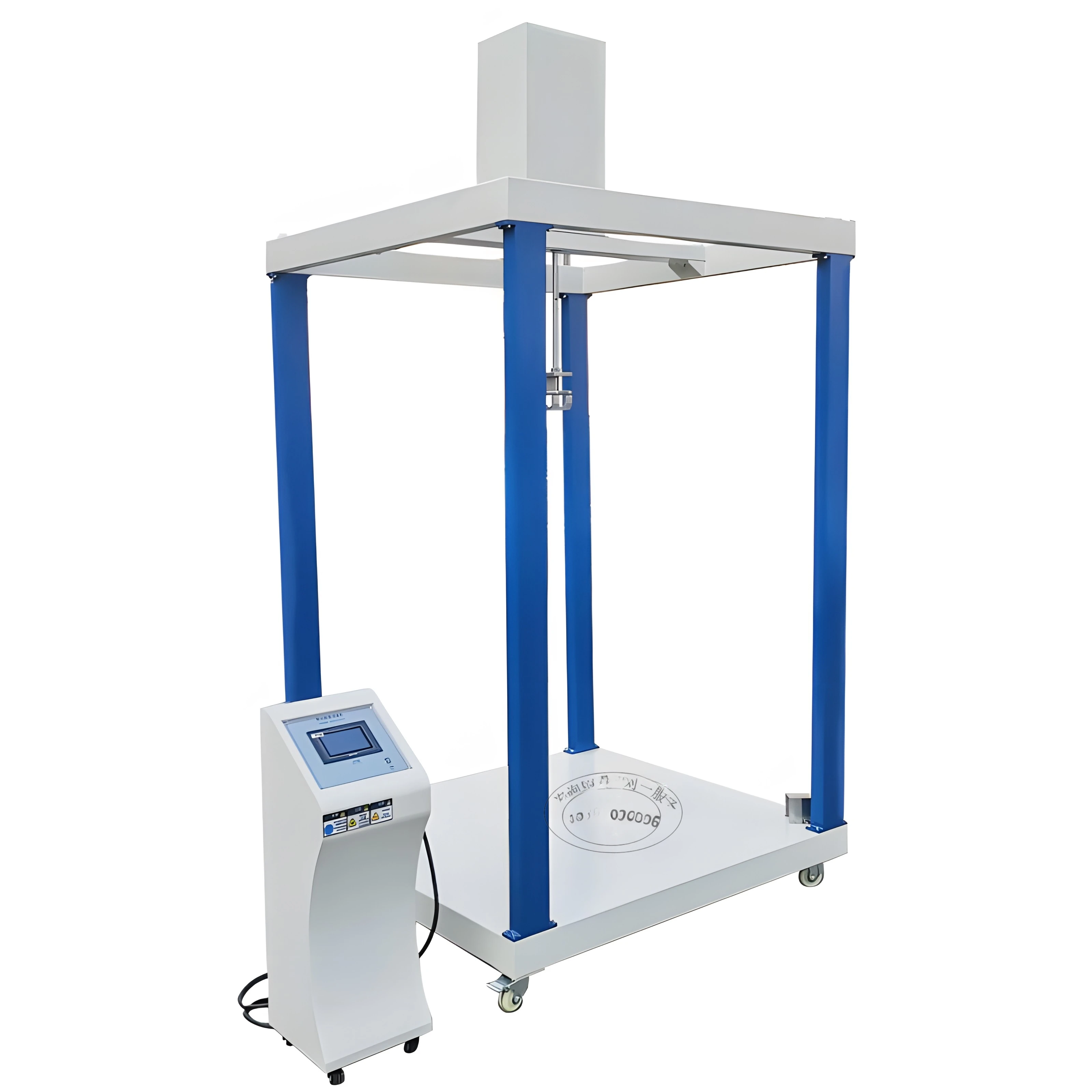 Shockwave impact testing machine for suitcases Shockwave testing instrument for travel cases