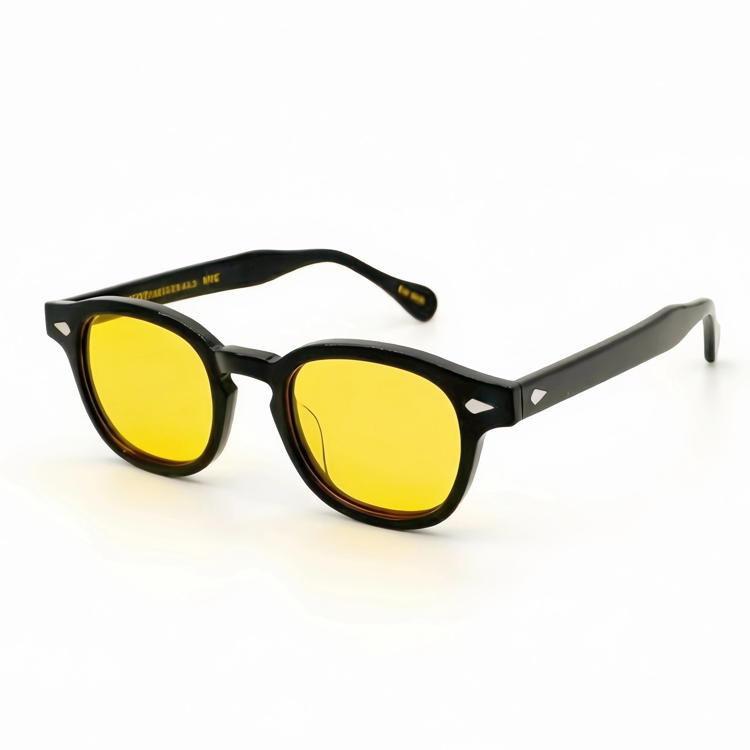 LEMTOSH Style Premium Moscot Design Klassische Retro-Sonnenbrille aus quadratischem Acetat, polarisiert, UV-Schutz für den Außenbereich, für Damen und Herren – Detail 11