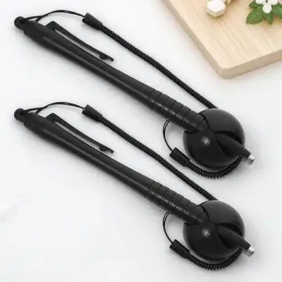 

2Pcs Resistive Touch Screen Pen Antiloss Lanyard Base Smooth Surface Precise Drawing Notetaking Industrial Control Equipment