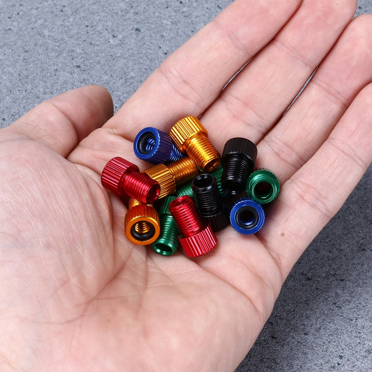 

10 pcs To Converter Bike Adapter Aluminum Air Compressor Tool For Tube Pump Mountain Bikes Car Adapter Easy