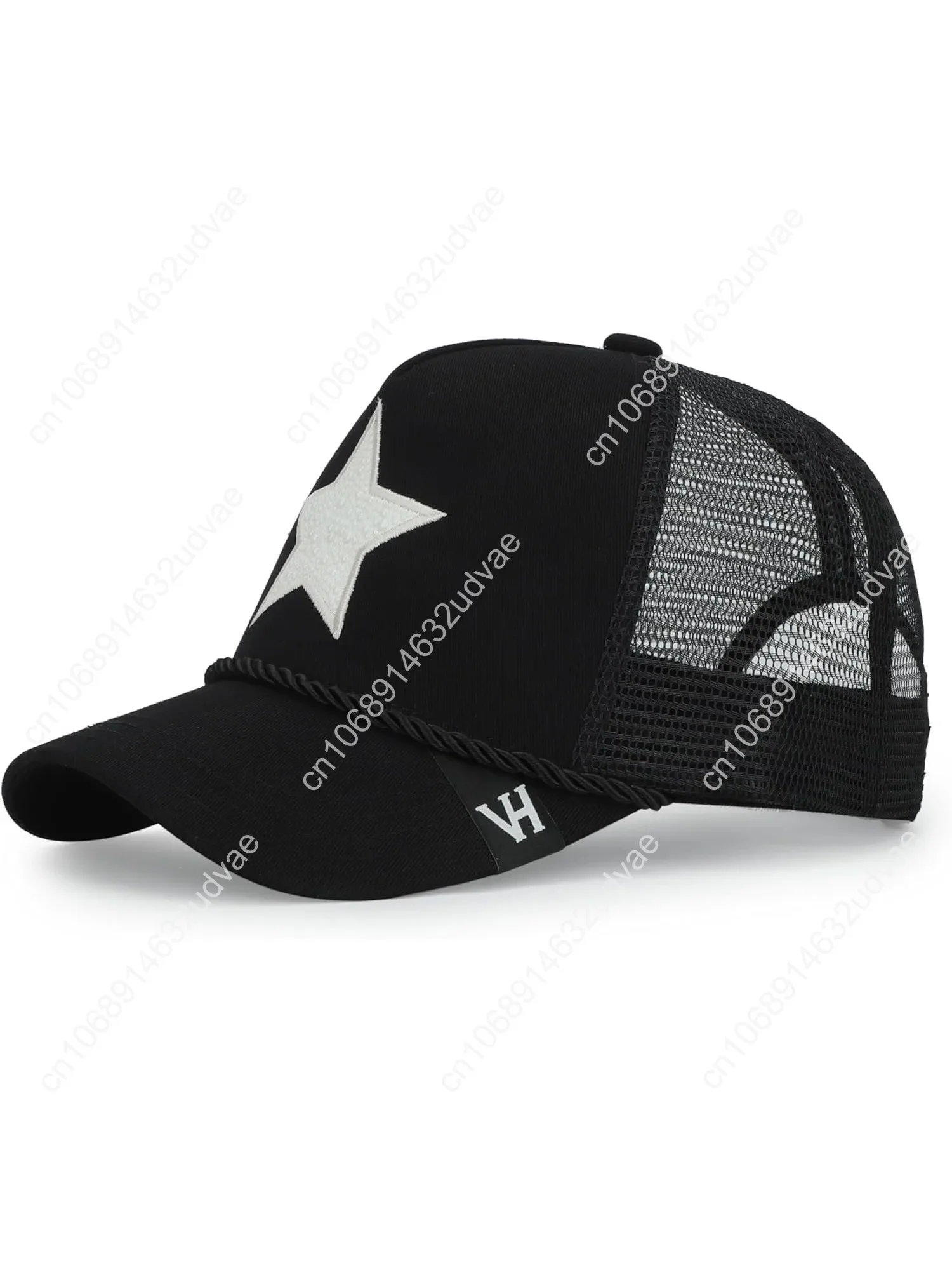

Vintage Havana Black Trucker Hats Women | Mesh Adjustable Snapback Hat | Men & Women Trendy Fashion Baseball Cap