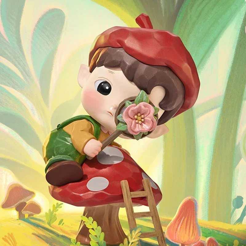 البوب مارت اليد في اليد سلسلة صندوق أعمى اللعب Kawaii أنيمي عمل الشكل مفاجأة صندوق غامض دمى الفتيات هدية