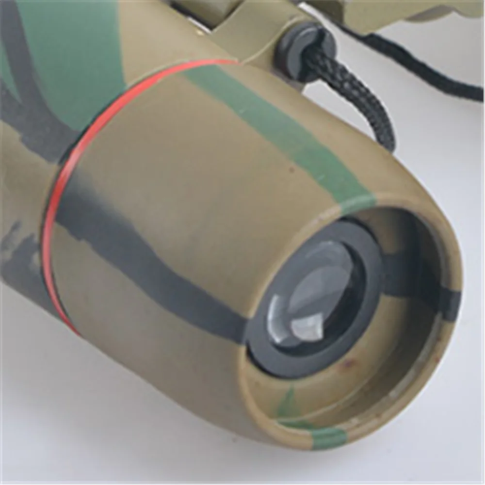 Sakura Camouflage 30x60mm Red Film Double Cylinder Pocket Compact Low Light Level Night Vision Non-infrared BAK7 FMC Telescope