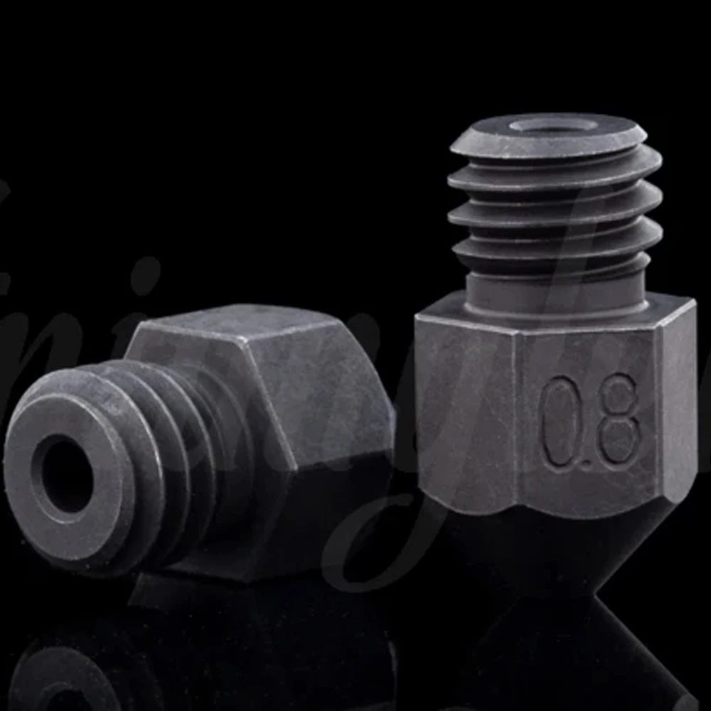 Trianglelab Swiss MK8 dysza ze stali hartowanej wysokotemperaturowy gwint m6 1.75MM żarnik do drukarek 3D hotend cr10 ender3 ETC