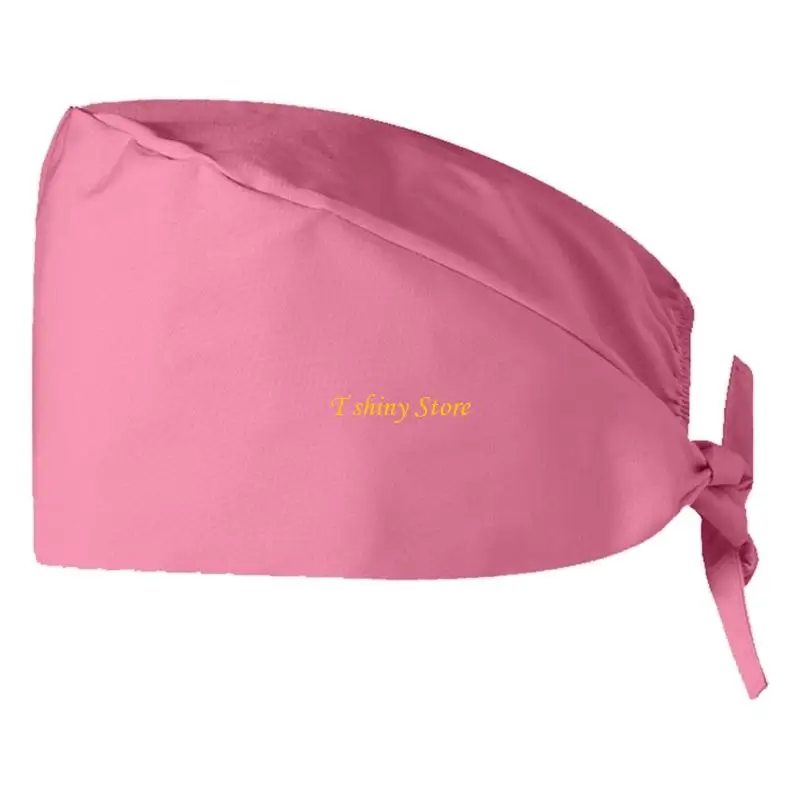 N58F Nurse Scrub Hat for Doctor Sugical Hat Medicals Care Practical Sanitary Hat
