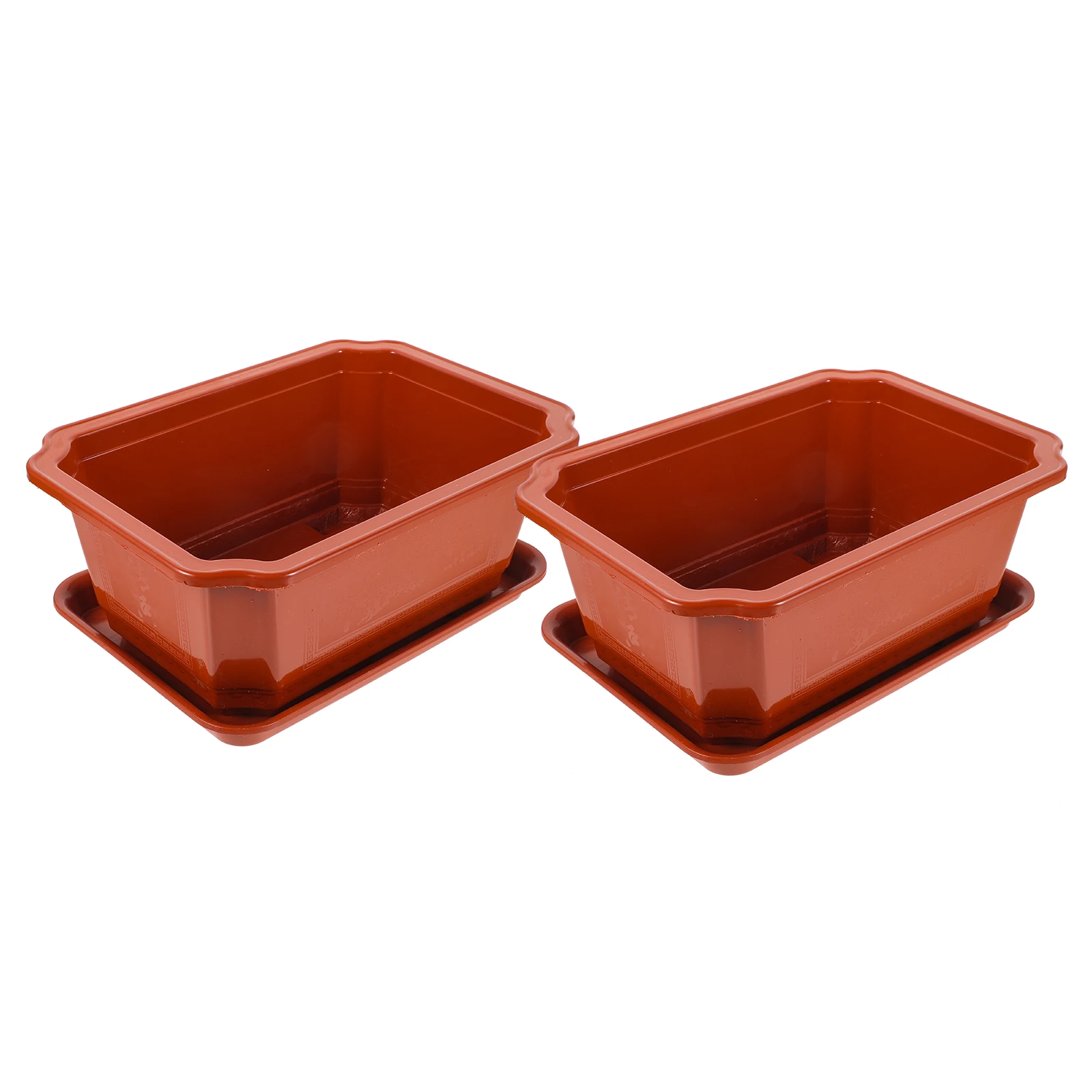 

Large Oval Pots Indoor Gardening Bonsai Indoor Flower Container Plastic Flower Pot Large Bonsai Pot Household Office