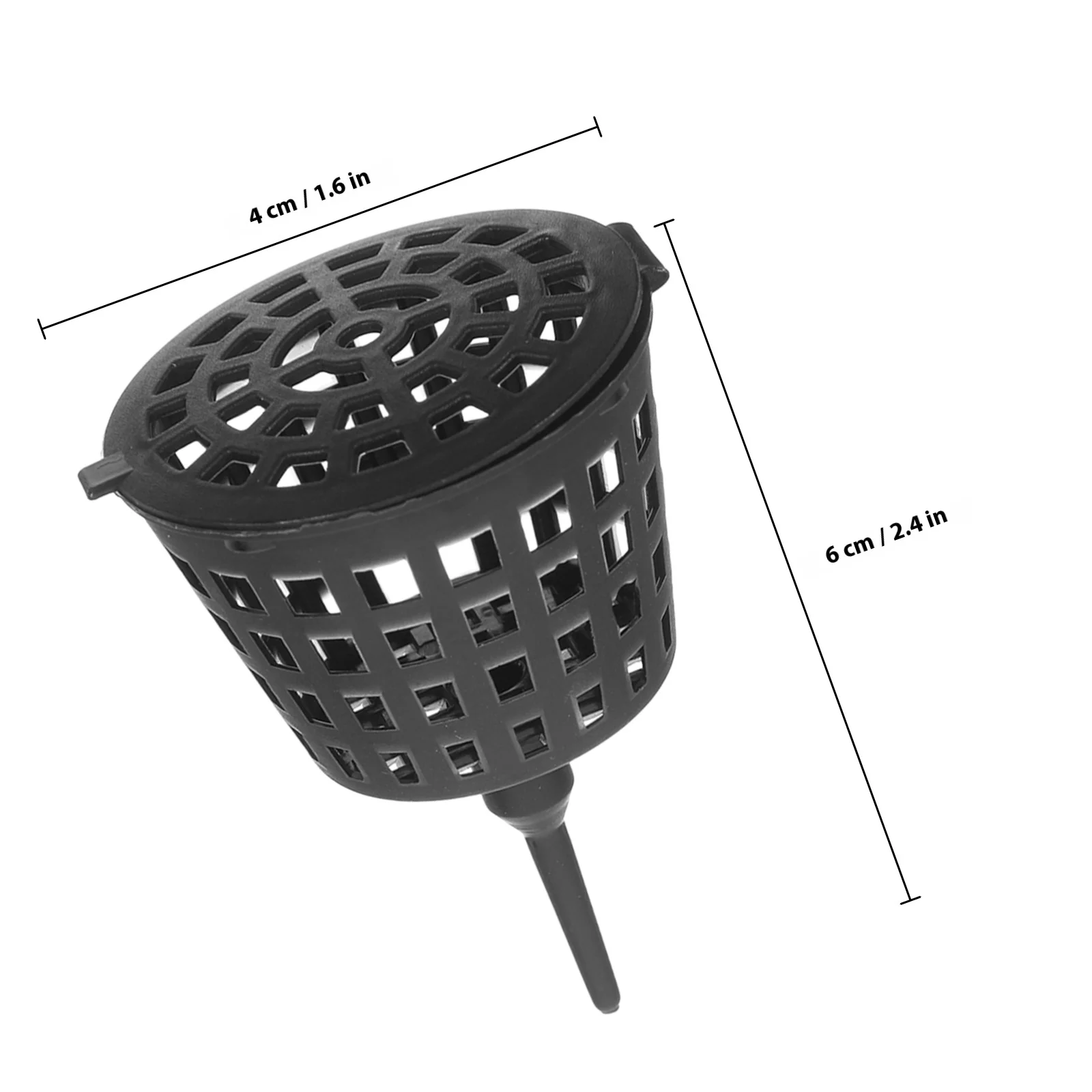 100 قطعة صندوق الأسمدة البلاستيك بونساي المغذيات الحاويات مع غطاء لزهرة الأوركيد النباتات الصغيرة تنمو أداة حديقة إمدادات الشتلات